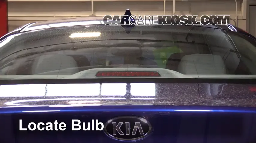 2016 Kia Optima EX 2.4L 4 Cyl. Lights Center Brake Light (replace bulb)